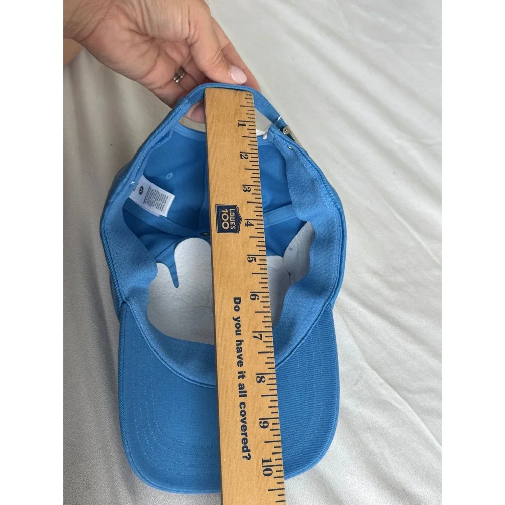 Lululemon Classic Unisex Ball Cap Blue Meet You Courtside Hat LU9CKDS L/XL NEW